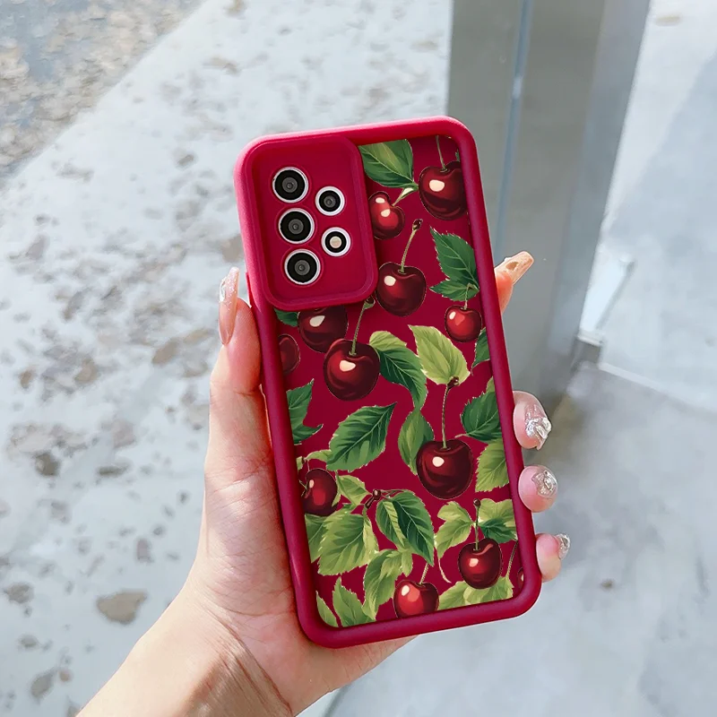 Funny Flower Cute Bow Cherry Pattern Phone Case for Xiaomi 17 PRO MAX 15T Pro 15 Ultra 14 T 13 12 T 11 Lite 5G Soft Cover Fundas - view 5