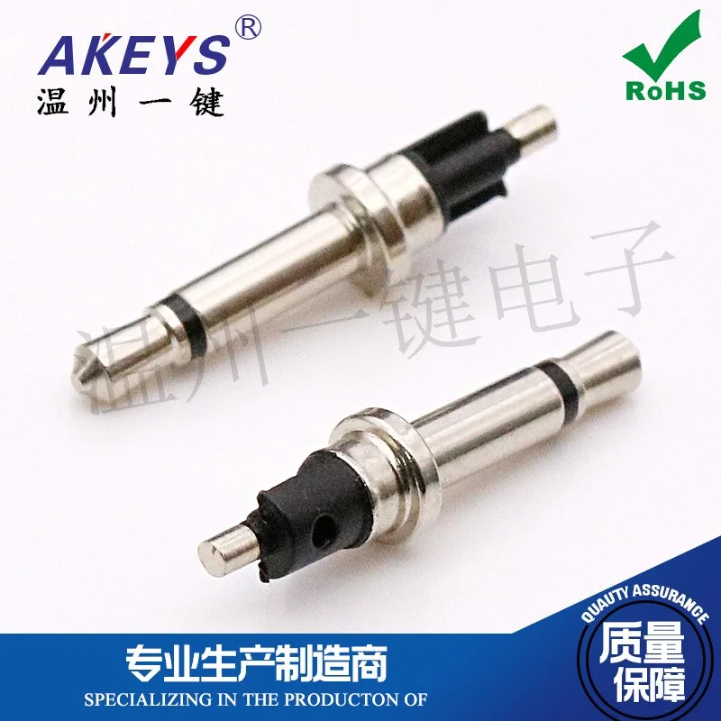 10pcs DC2.5MM  Headphone pin  welding  Stereo mono  Two-pole interface  Audio male  2 headphone plugs