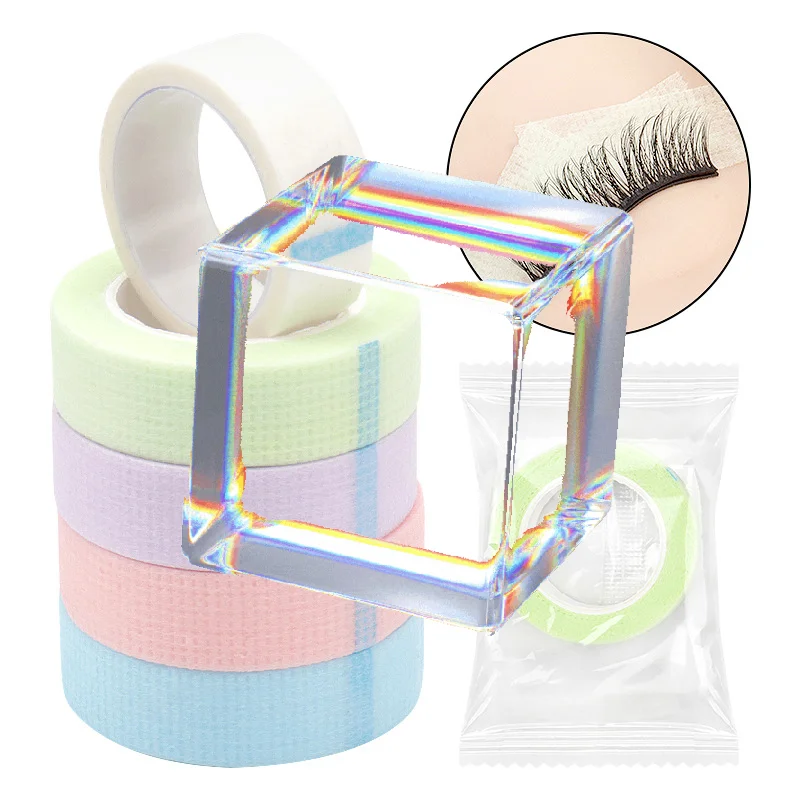 4.5M/Roll Eyelash Extension Lint Breathable Non-woven Cloth Adhesive Tape  Paper Tape For False Lashes Patch Makeup Tools