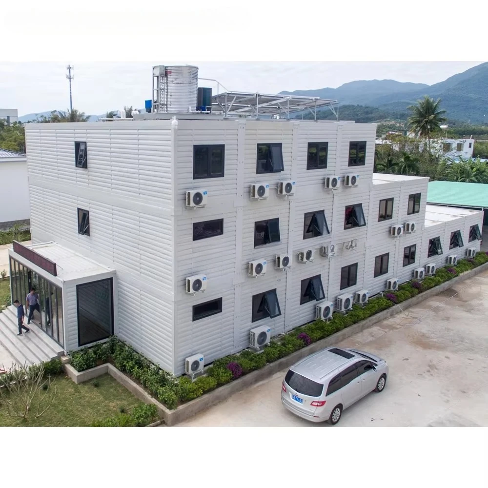 With Solar Energy System Easy Build Prefab Home Modular Luxury Detachable Container House Manufacturers Prefabricated House