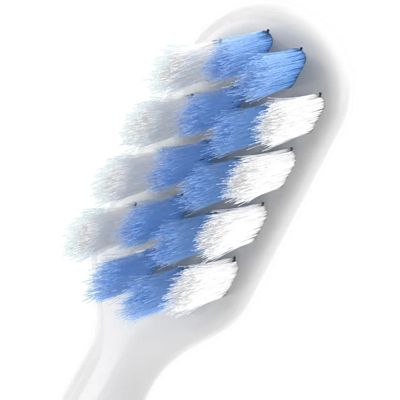 Sostituzione per DR BEI C1 10 pezzi testine morbide setole DuPont ugelli adatti ricariche per spazzolino elettrico confezione sottovuoto