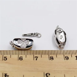 1PCS Hand-made Bracelet Connector Brooches, Jewelry Accessory with Pearls, Beads, Gems, Pearls, Material To Make Necklaces