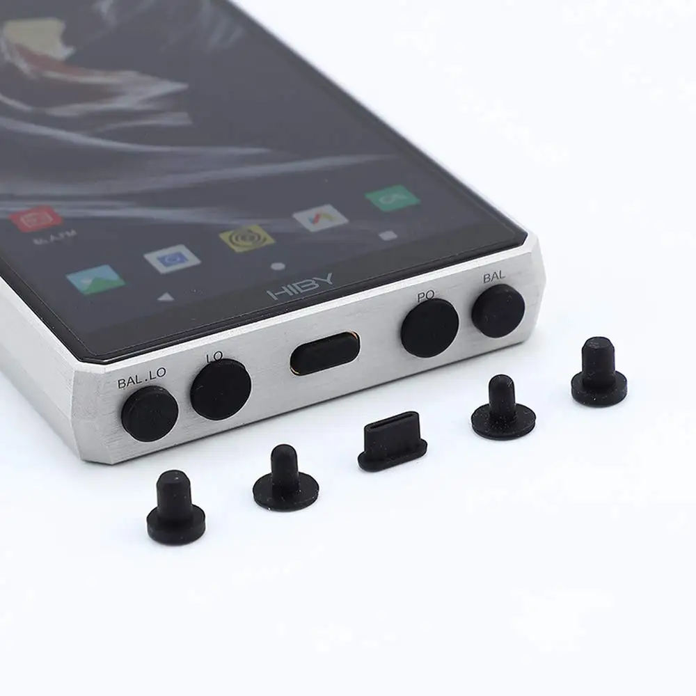 

Силиконовый колпачок с защитой от пыли для Hiby RS8 R8II R8 R6III R6 PROII RS6 New R6 2020 RS6 R4 EVA R4 R3 ProII R3II Digital M300