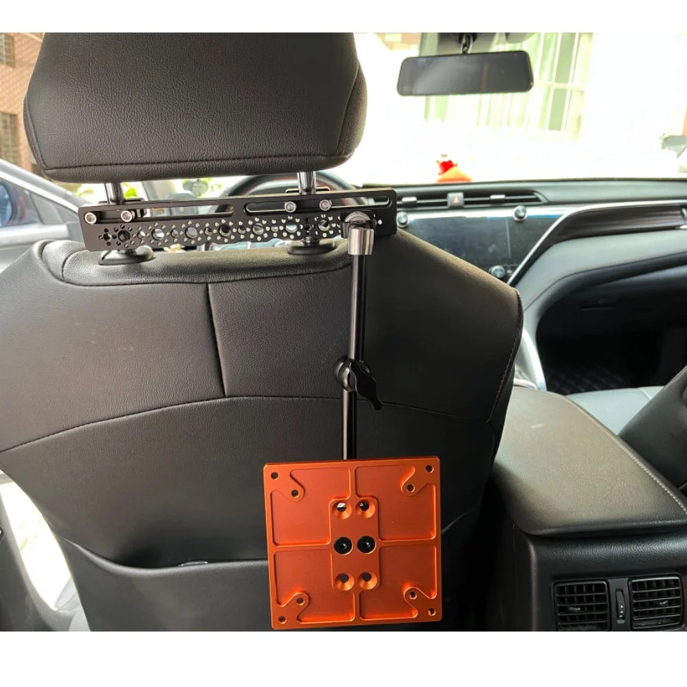 Painel de liberação rápida interior automotivo usado para instalar gaiola de câmera de placa de queijo no bloco de trilho guia, poro de 1/4 polegadas 3/8 polegadas