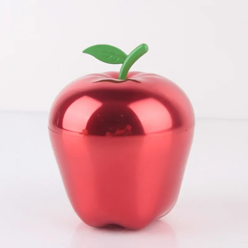 

Pure copper apple ashtray ornaments creative personality living room anti-fly ash with cover Chinese decorations home