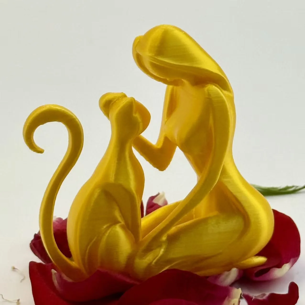 

Cat Love Hot Selling Handheld Model Toys Creative Ornaments Gifts Handmade Desktop Accessories