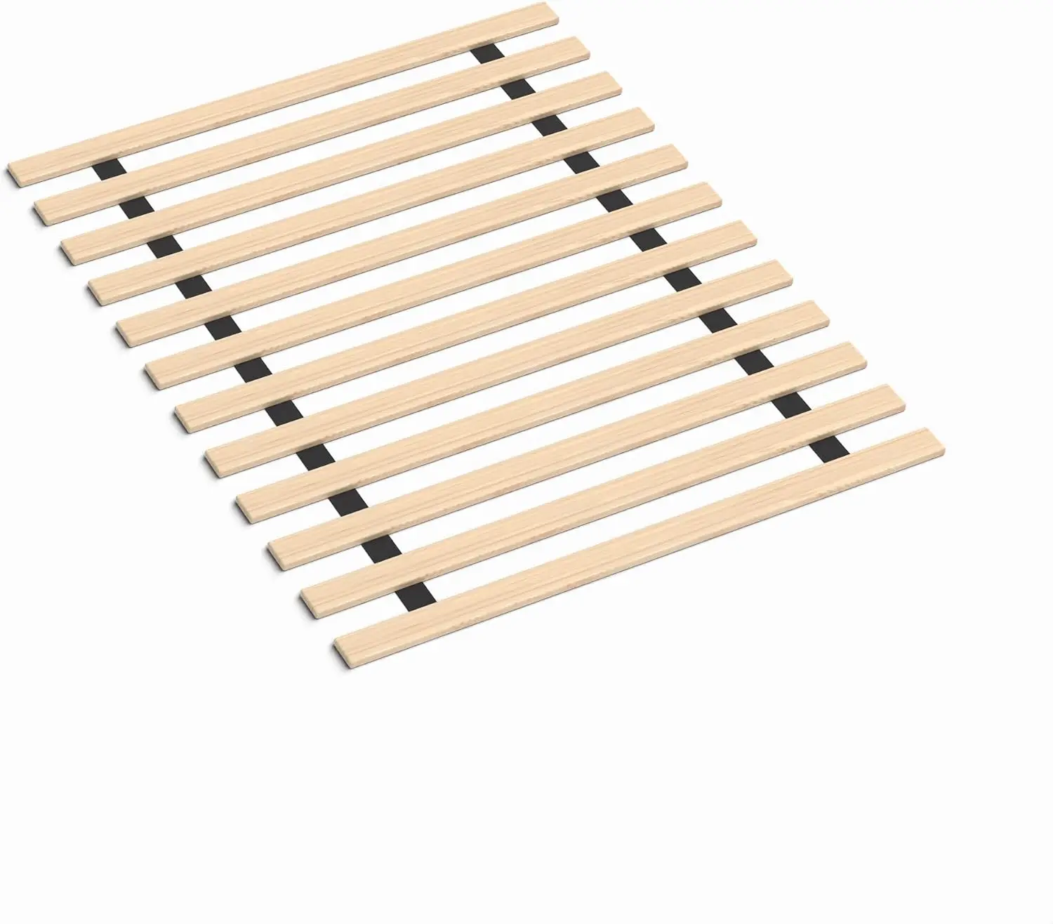 Queen Bunkie Board & Bed Slats, 0.68-Inch Horizontal Wooden, Enhances Mattress Support, 60.5-Inch, Beige