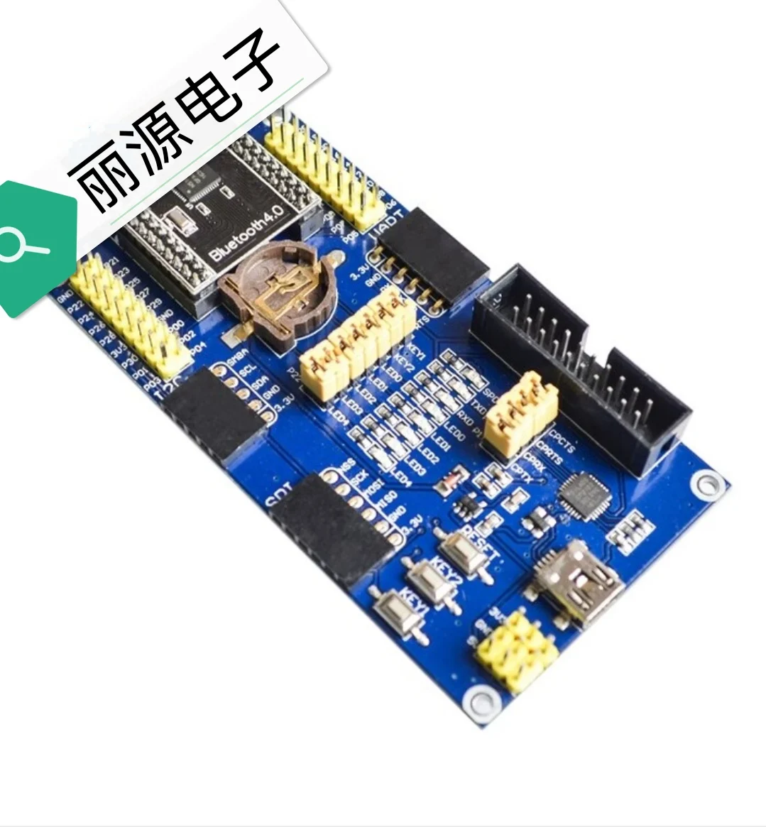 

3PCS NRF51822 development board Bluetooth module ble4.0 development board 2.4G low-power kit