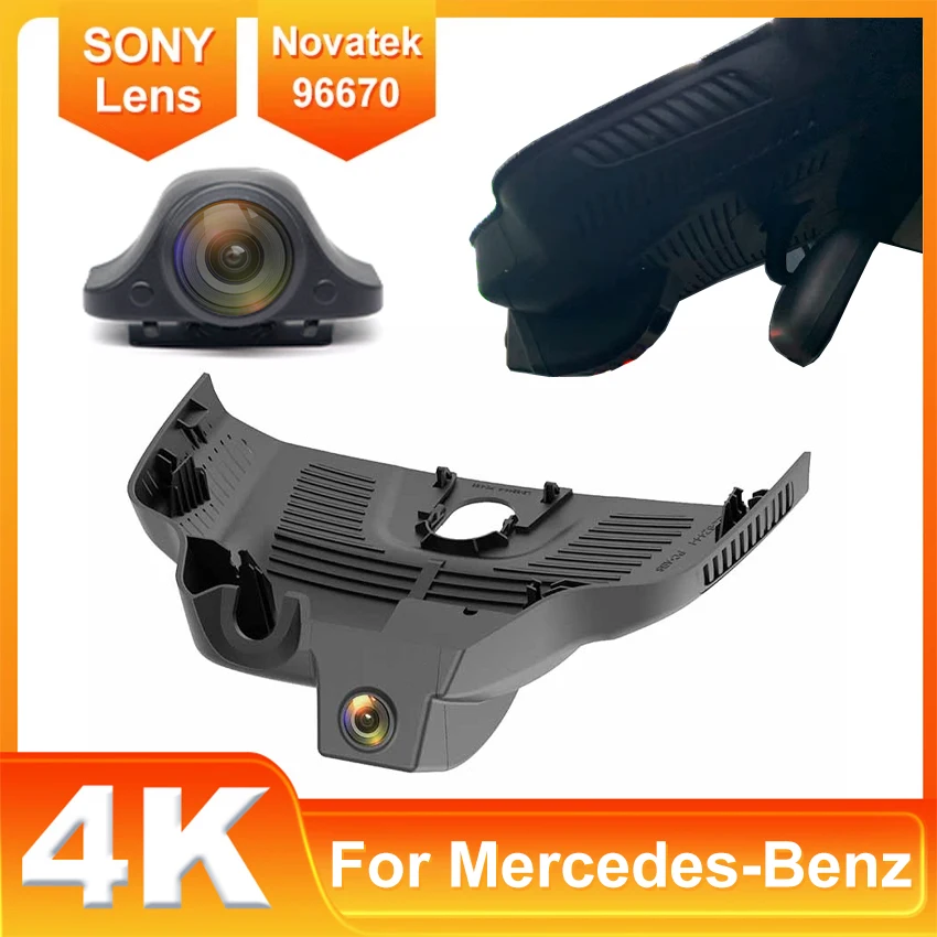 4K Dash Cam For Mercedes-Benz EQB 350 EQB350 4MATIC 2022 For MB GLB 250 220 4Matic x247 For MB GLB250 GLB220 2020-2023 Car DVR