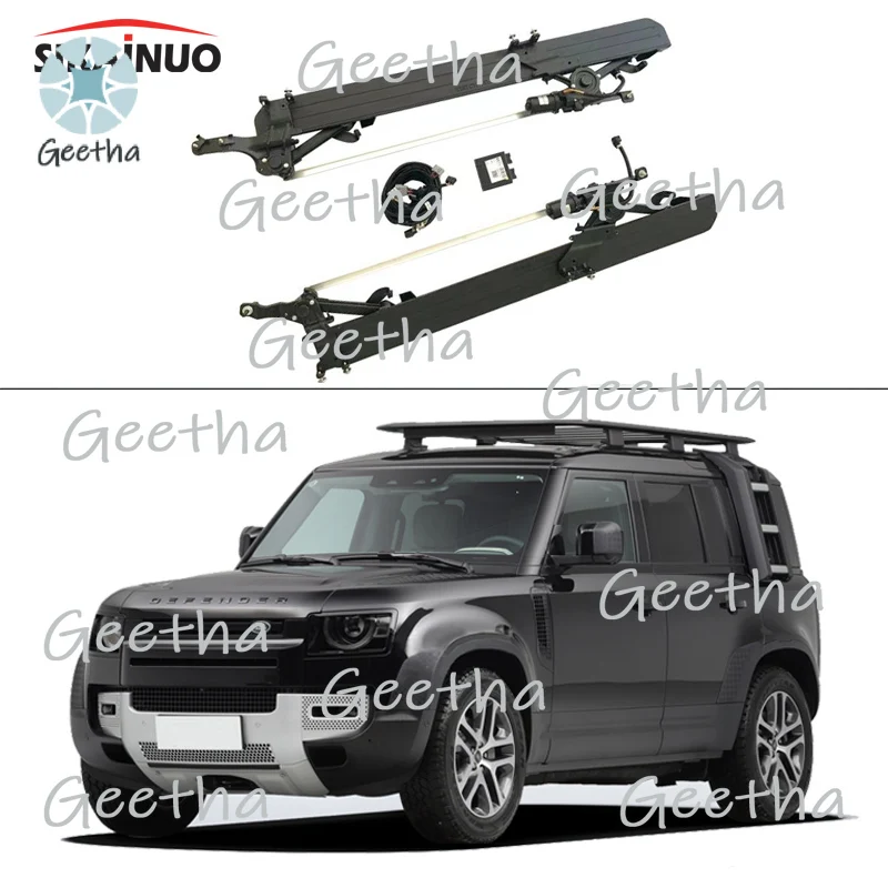 

High Quality Electric Running Board Power Deloyable Side Steps Auto Tuning Parts for New Defender 90 110 130