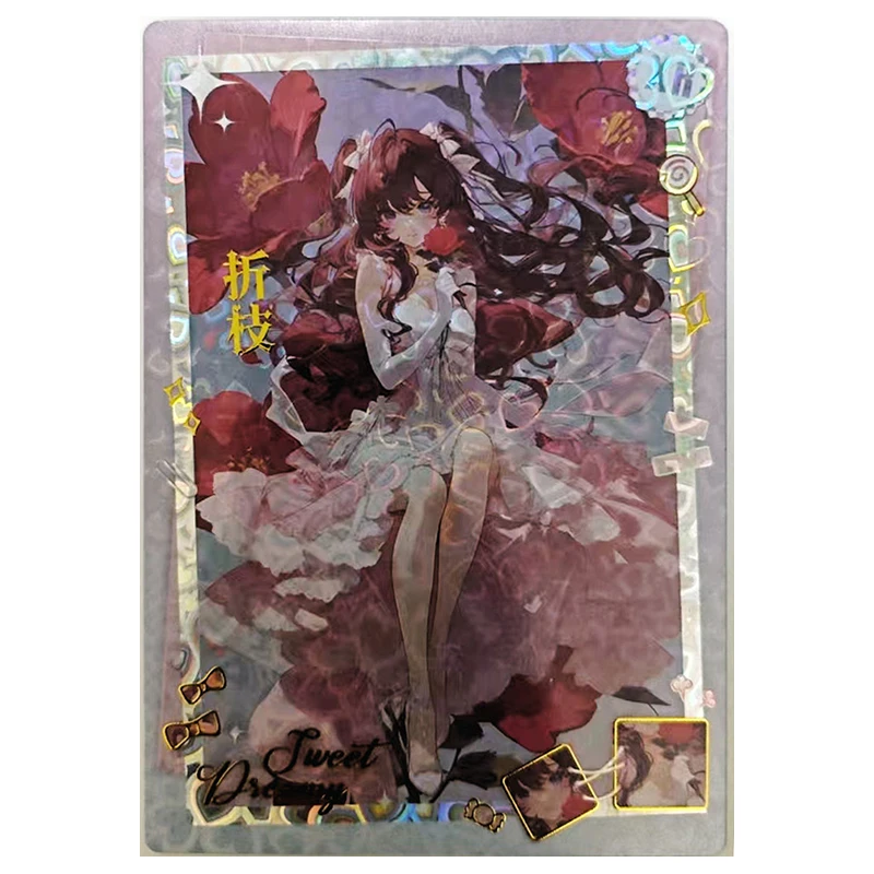 Anime déesse histoire Rare A6 taille XR carte à collectionner Yae Miko Kanami Lumine Sparkle Frieren Robin jouets pour garçons cadeau d'anniversaire