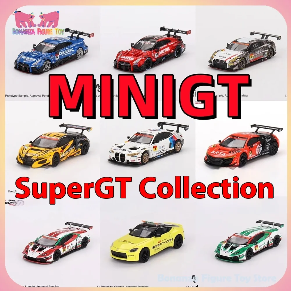 

In Stock 1/64 Minigt Car Model SUPER GT D1 Nissan GTR MGT00540 Lamborghini Alloy Cars Model Collection Design Birthday Gift Toys