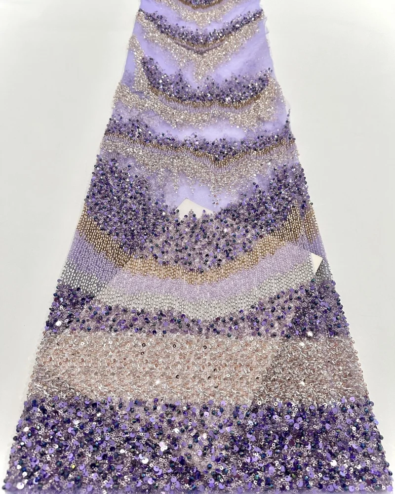 Африканское нигерийское французское сетчатое кружево с бисером и блестками, высокое качество, 2021, кружево с вышивкой и блестками, кружево для свадебных платьев для женщин