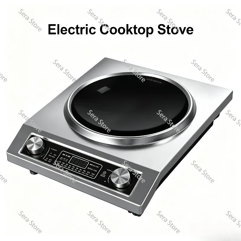 Concave Induction Cooker, Household Commercial Multi‑Function Hot Pot & Stir‑Fry Cooker, High‑Power Electric Induction Stove