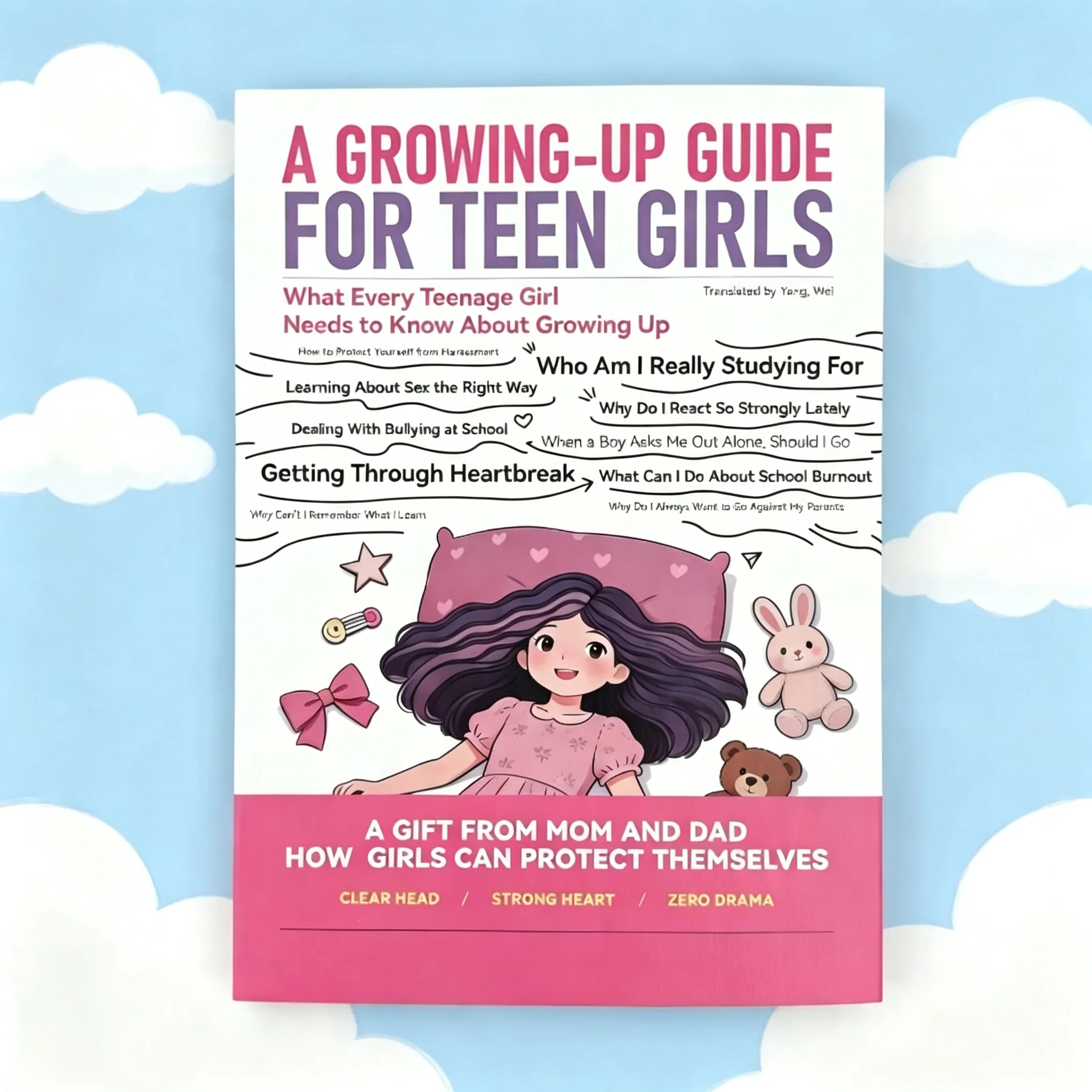 Teen Boys Girls Growing Up Guide Self Protection Confidence Life Skills Educational Book Puberty Gift for Parents Teens