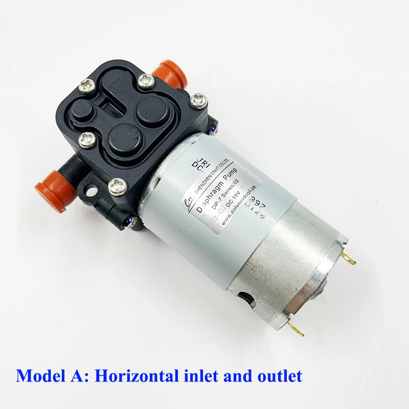 Pompe Surpression Intelligente Pompe à Membrane Intelligente 120W DC12/18V - Débit 7L/min - Auto-Amorçante - Idéale Surpression & Eau Propre Pompe Intelligente 12V