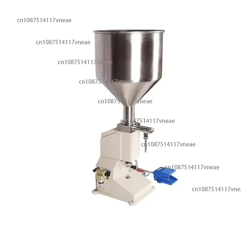 A02 Small Pneumatic Paste Filling Machine 50ml Cream Shampoo Cosmetics Filler for Beverage and Bag Packaging