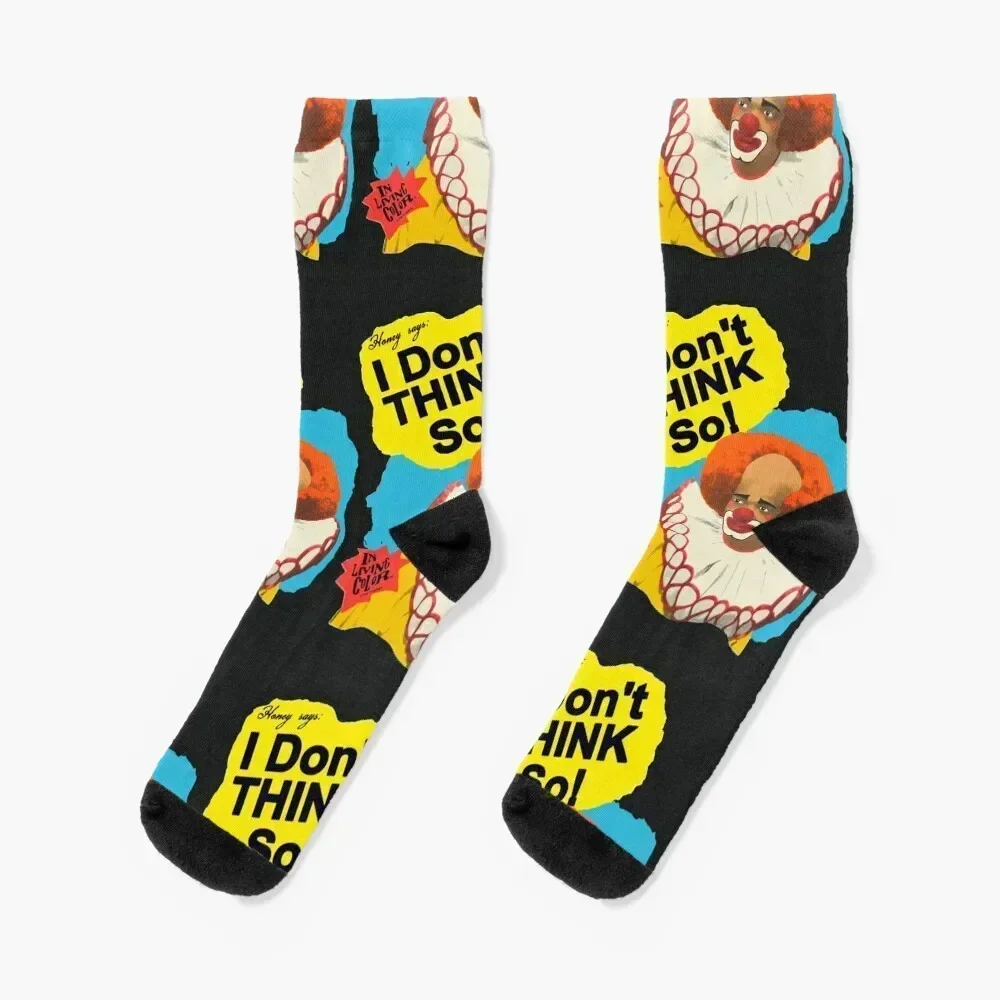 

1990 Homey D, Clown Vintage Homey Says I Don't THINK So! Clasic 90s Pop Culture Comedy TV Show Damon Wayans In Living Colo Socks