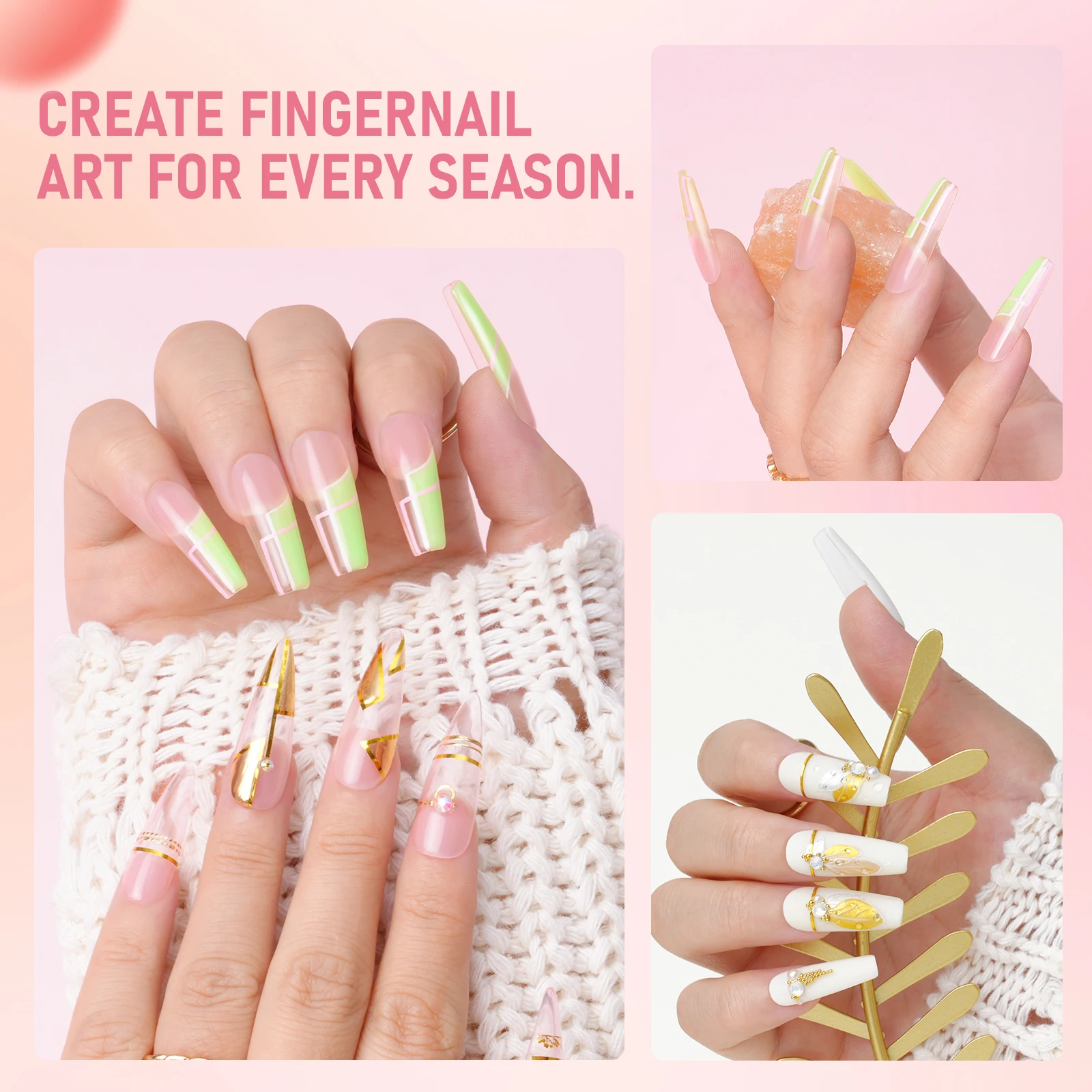 

Набор акриловых пудр Rosalind, набор для ногтей, 2 цвета, гель для резьбы по ногтям для наращивания, маникюрный набор, акриловая пудра для дизайна ногтей, сделай сам