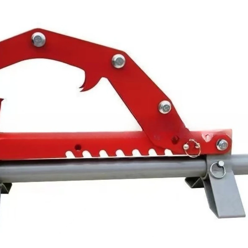 

Removable log lifter Timber tree lifter Wood skier Roller with chain