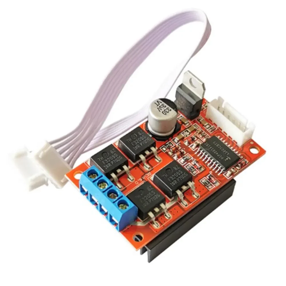 Brushed PWM Motor Driver Module H-Bridge High Power DC Motor Driver Board DC 12V/24V/36V Reversing Brake