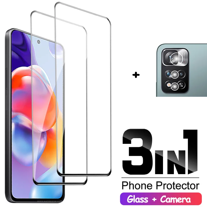 protective glass for redmi note 11 pro+ pro plus 5g tempered glass for redminote 11s 5g glasses red mi note 11s note 11pro plus 5g screen protector