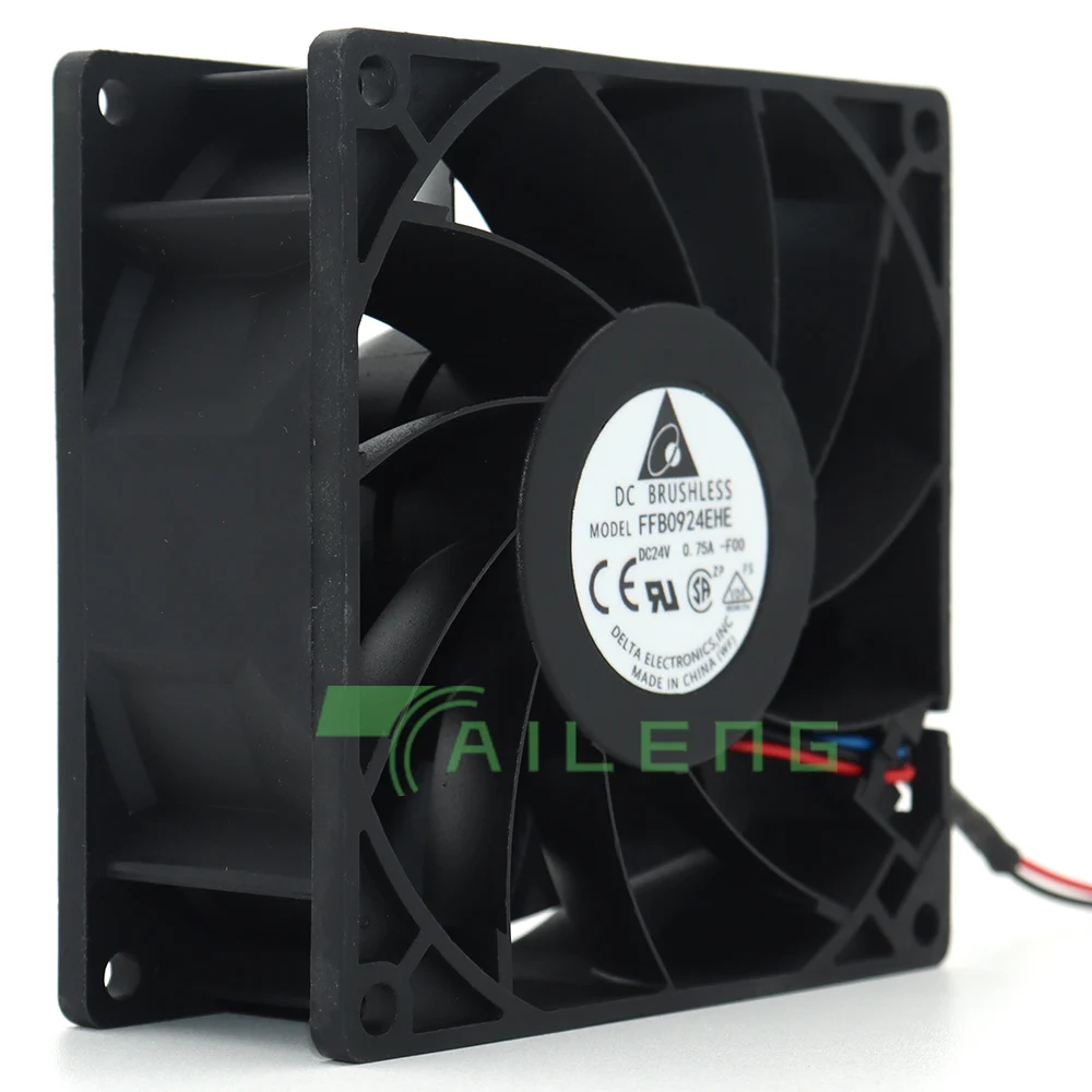 New original FFB0924EHE FOO F00  9238 9cm DC24V 0.75A 92*92*38mm cooling fan