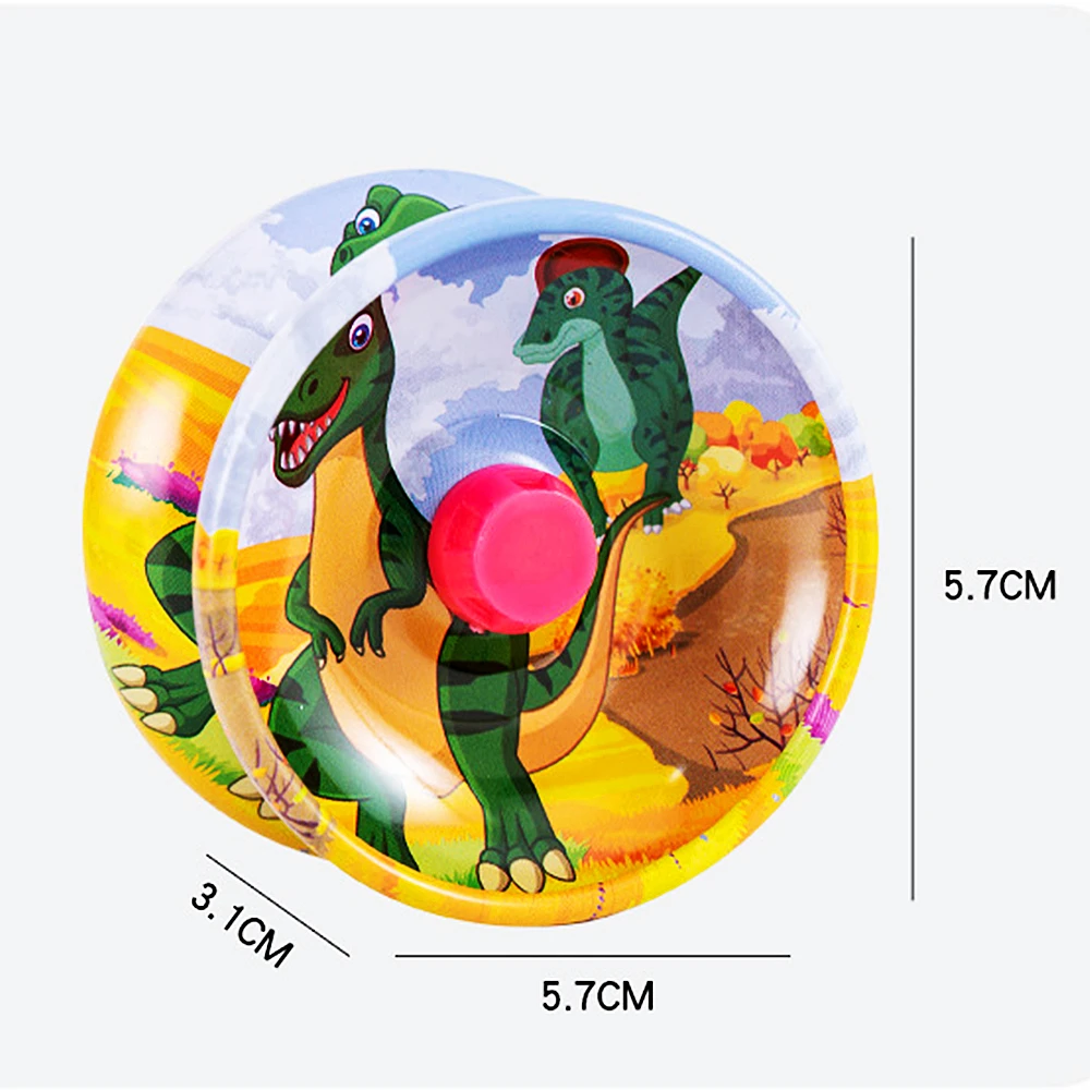 10 Pcs Dinosaur Yo-Yo Boy Toy Kids Birthday Christmas Party Favors Pinata Candy Bag Fillers Carnival Reward Wedding Guest Gifts