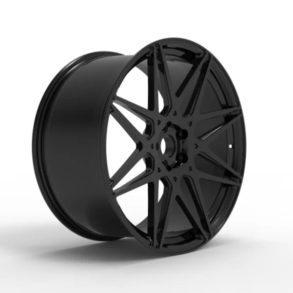 鍛造ホイール 車輪リム 2022年 工場直販 18 19 20 21 22インチ カスタム グロスブラック 航空機用アルミニウム合金 6061-T6