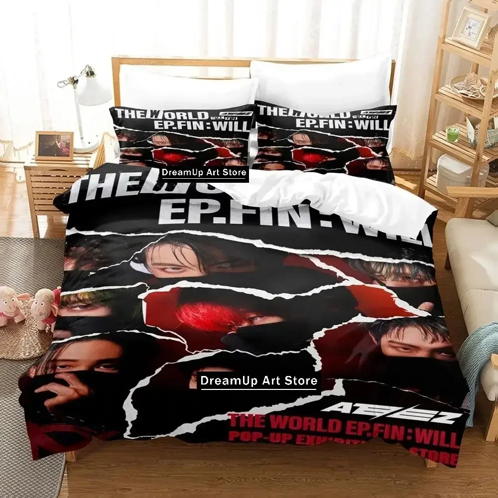 3D Print Fashion World Ep.fin Will Bedding Set Boys Girls Twin Queen Full Size Duvet Cover Pillowcase Bed Adult Bedroom