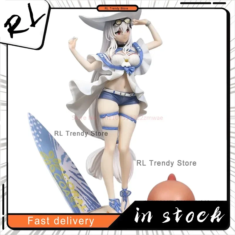 

25cm Arknights Skadi Seaside Summer Ver Rhodes Island Game Girl Figure Model Statue Collection Desktop Decoration Ornament Toys