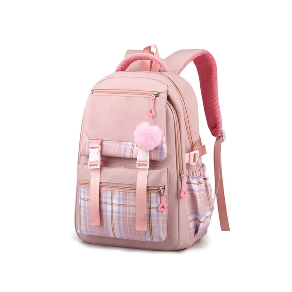 Anime demon slayer mochila para menina menino anime impresso bookbag adolescente crianças bookbag saco de lazer feminino estudante