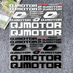 Motorcycle Helmet decal mudguard sticker Body Waterproof Sticker for 600RR QJ600GS QJMOTOR QJ250 SRK600 400 350