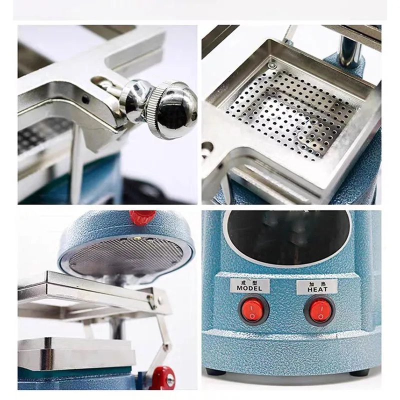 Fast Shipping Small Dental Vacuum Former Laminator - Dental Lab Equipment Oral Material Making Tools Vacuum Forming And Mold
