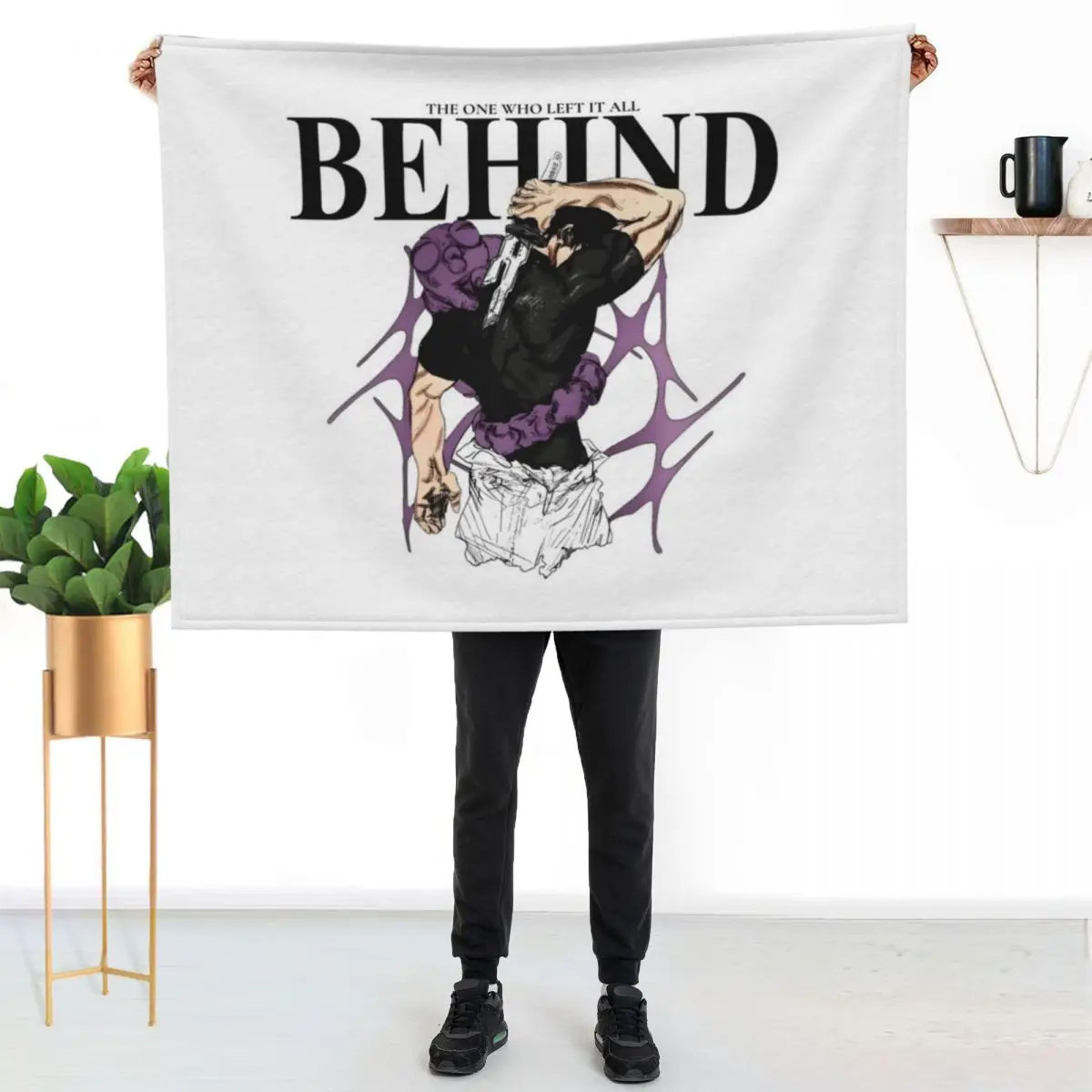 The one who left it all behind Throw Blanket Warm Cute Soft Big Luxury Thicken Thermals For Travel Summer Beddings Blankets