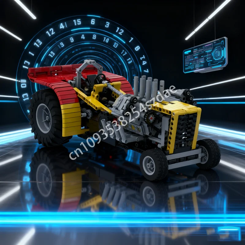 

1062 шт. MOC RC Power Puller Техническая модель Строительные блоки Рождественские подарки Архитектура Креативная идея Развивающие игрушки Кирпич Дети
