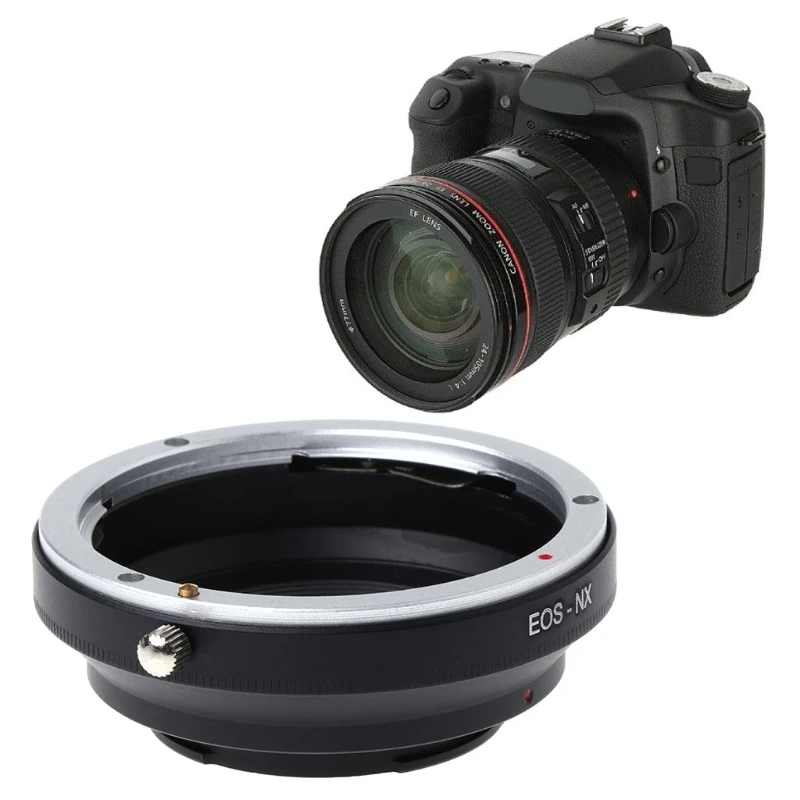 حلقة محول تركيب لعدسة EF إلى NX5 NX10 NX20 NX1000 K1KF