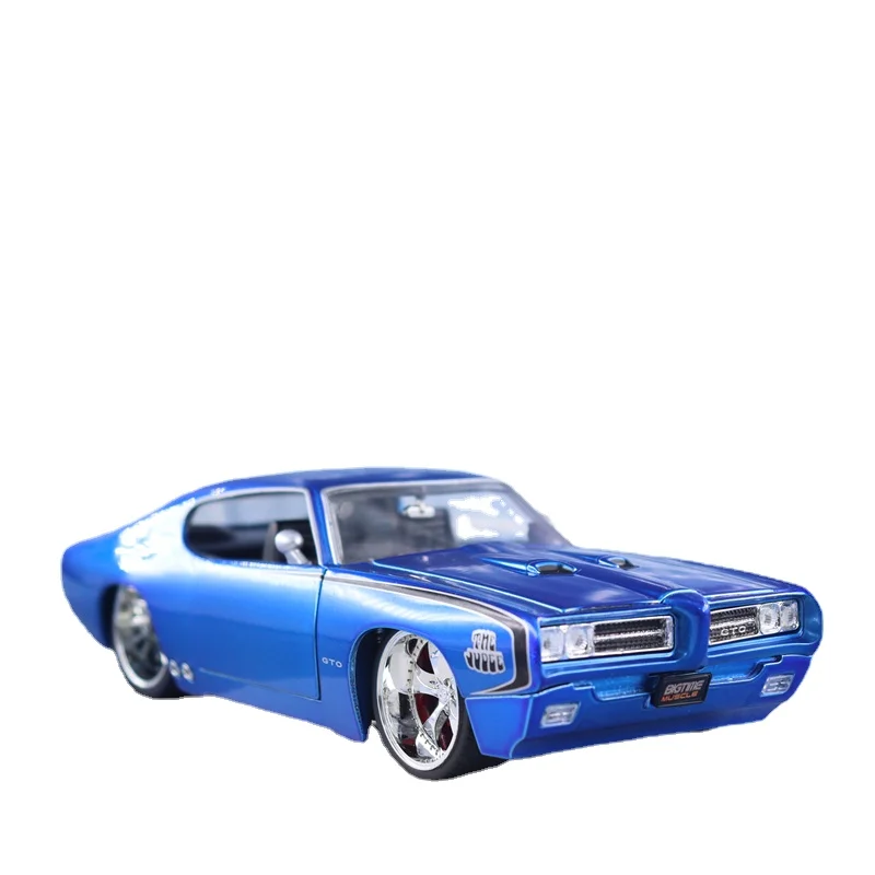 1:24 PONTIAC GTO JUDGE High Simulation Diecast Car Metal Alloy Model Car Children's toys collection gifts J286