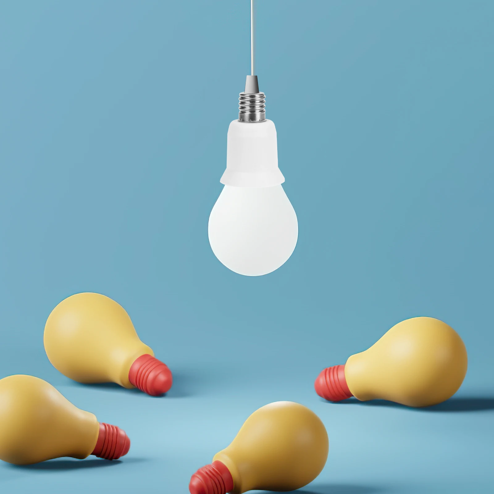 

5Pcs Light Bulb Adapter Converters E17 to E27 E26 Lamp Socket Adapter Easy Install for Home Kitchen Bedroom LED Lights