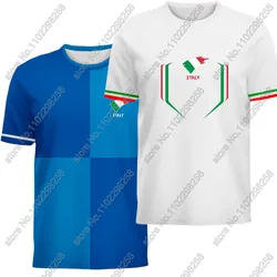 Maillot Italy National Jersey team Fans 2024 T Shirts italia Mens Shorts Running Streetwear Casual Training Suit Clothe