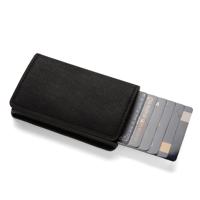 Anti-theft RFID credit card holder minimalist wallet pocket slim card holder card holder pu leather for men and women