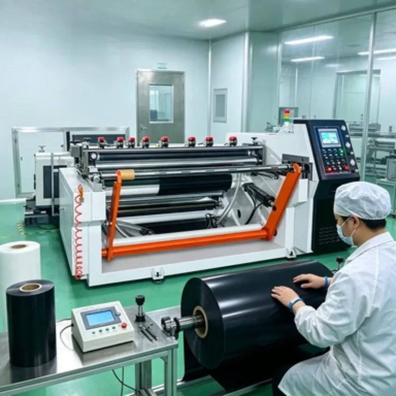 Cash Register Thermal Paper Slitting Rewinder Jumbo Roll Slitter Cutter Slitting Equipment for ATM Receipt Paper  