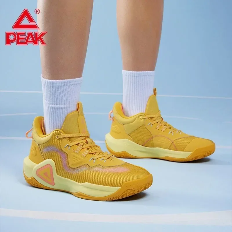 Męskie buty do koszykówki Peak Sonic Boom 2.0 HIGH Outdoor Sports Oddychające i trwałe trampki dla mężczyzn Lato Modny Nowy styl