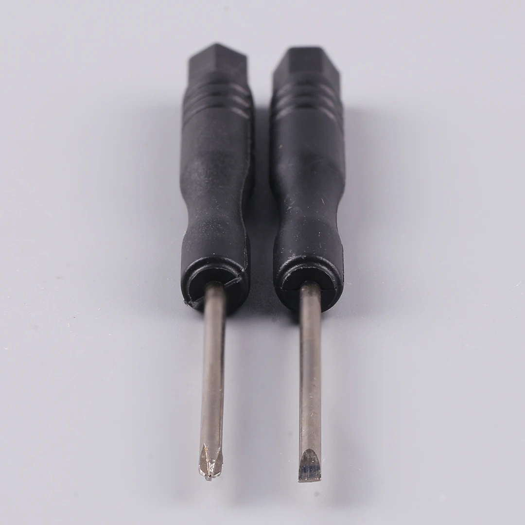 10 pz portatile piccolo mini cacciavite a taglio croce strumento di riparazione del telefono strumento di riparazione 2mm cacciavite per smontaggio in acciaio