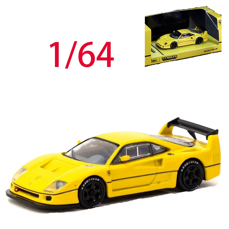 

TW Diecast 1/64 Scale Ferrari Alloy Car Model Ferrari F40 LM Play Vehicles Toys for Boys Original Box Collection Display