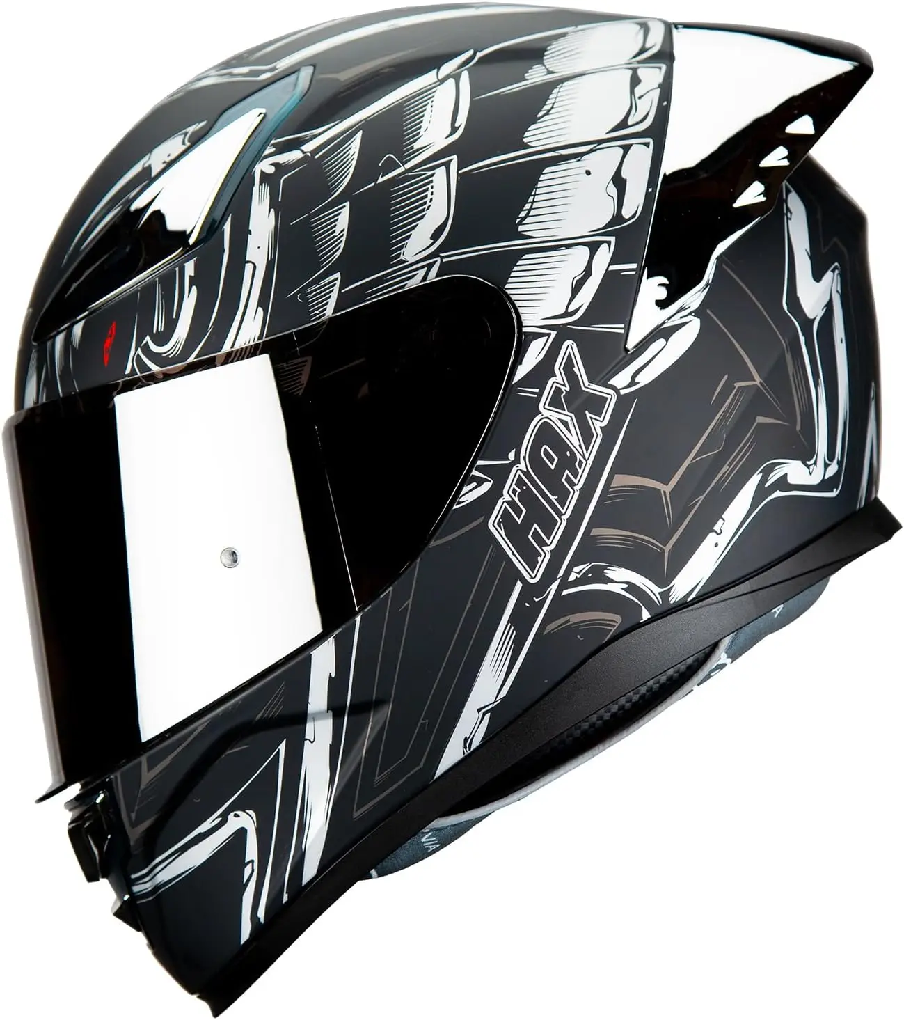 Onix Full Face Motorcycle Helmets for Men Motorbike Helmets with Pinlock Ready DOT Approved Comfortable Fit