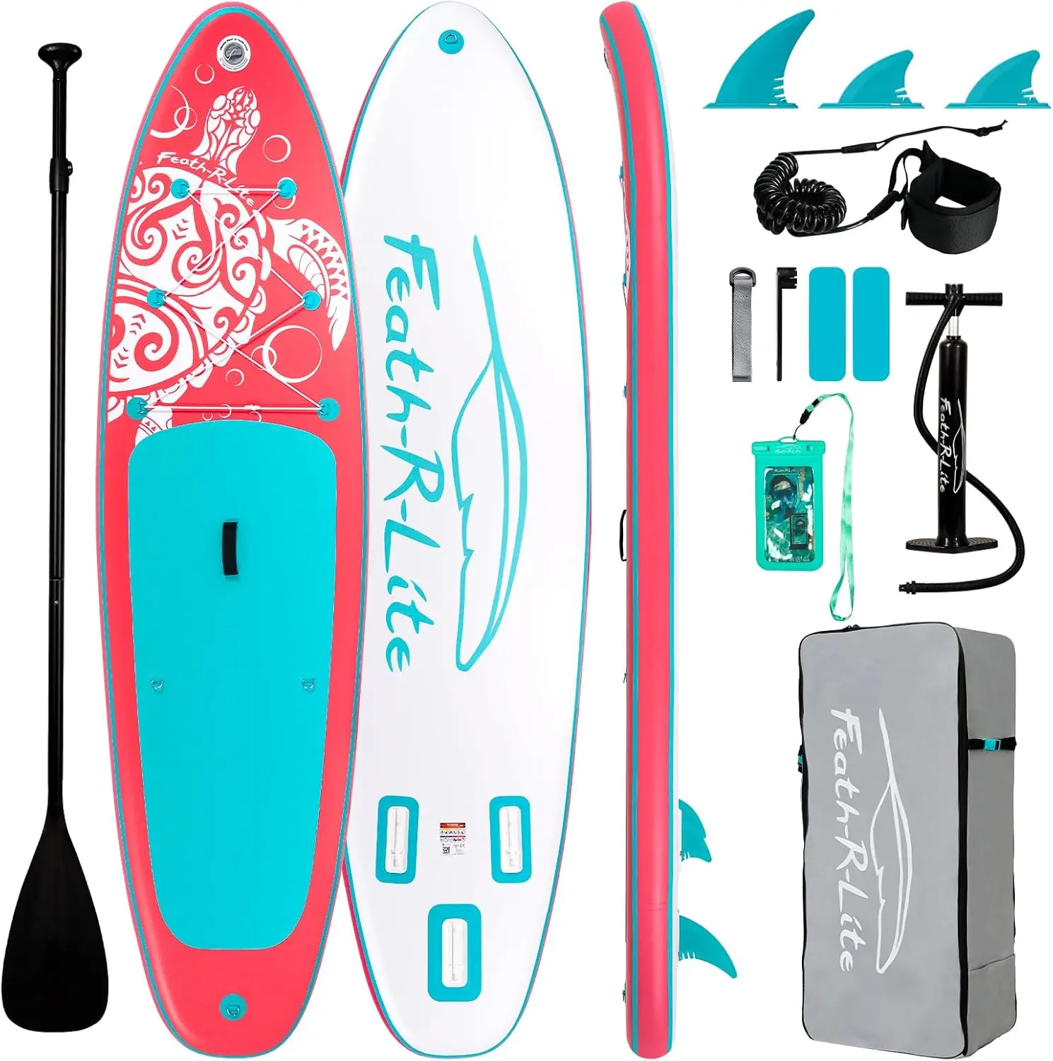 

Ultra-Light 10'×30''/10'6''×33'' Stand Up Paddle Board for All Skill Levels with Premium