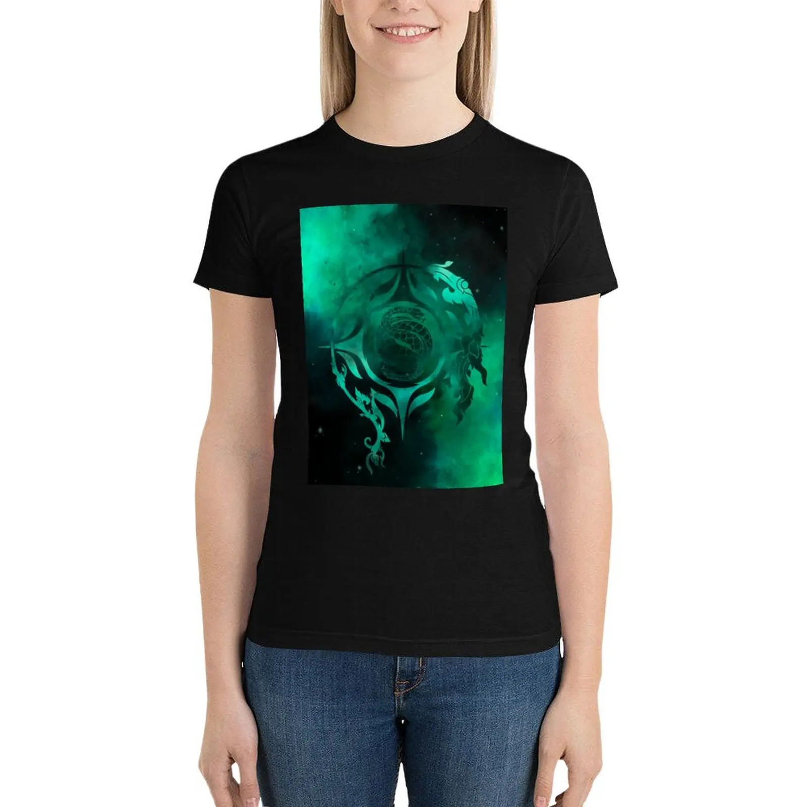 

Space gambit T-Shirt graphics Blouse t shirt for Women