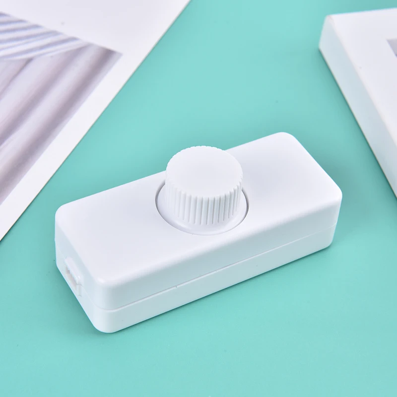 Adjustable LED Dimmer 220V Lights Switch Lighting Button Dimmer Controller