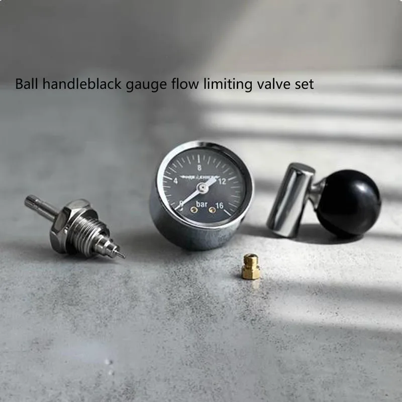 

FOR Lelit The Same E61 Brewing Head Coffee Modified Accessories, Water Flow Limit Viewership of Valve Lever Pressure Gauge